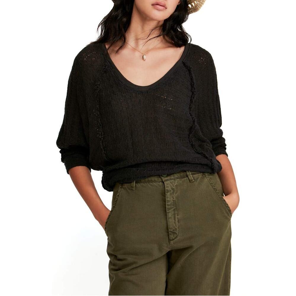 Free People We The Free Thien’s Hacci Pullover‎ Sweater